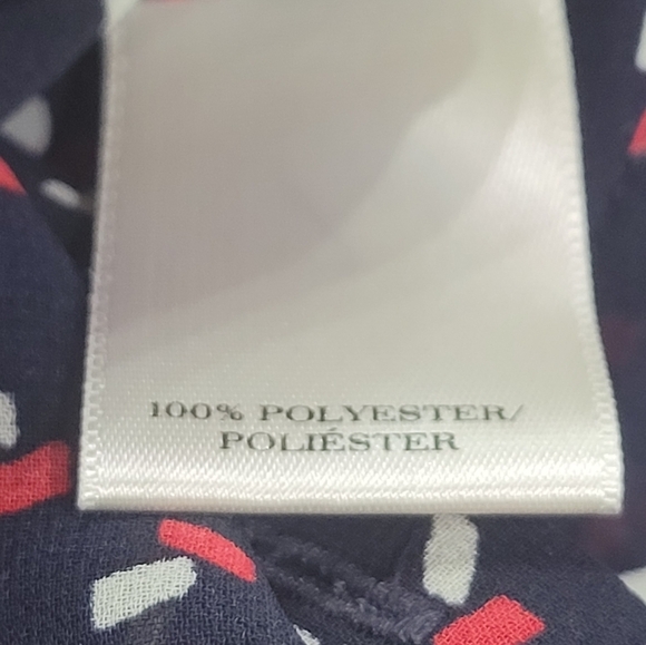 Ann Taylor Sheer Blouse Women's 4 Button Front Top Long Sleeve Lightweight - Picture 6 of 9